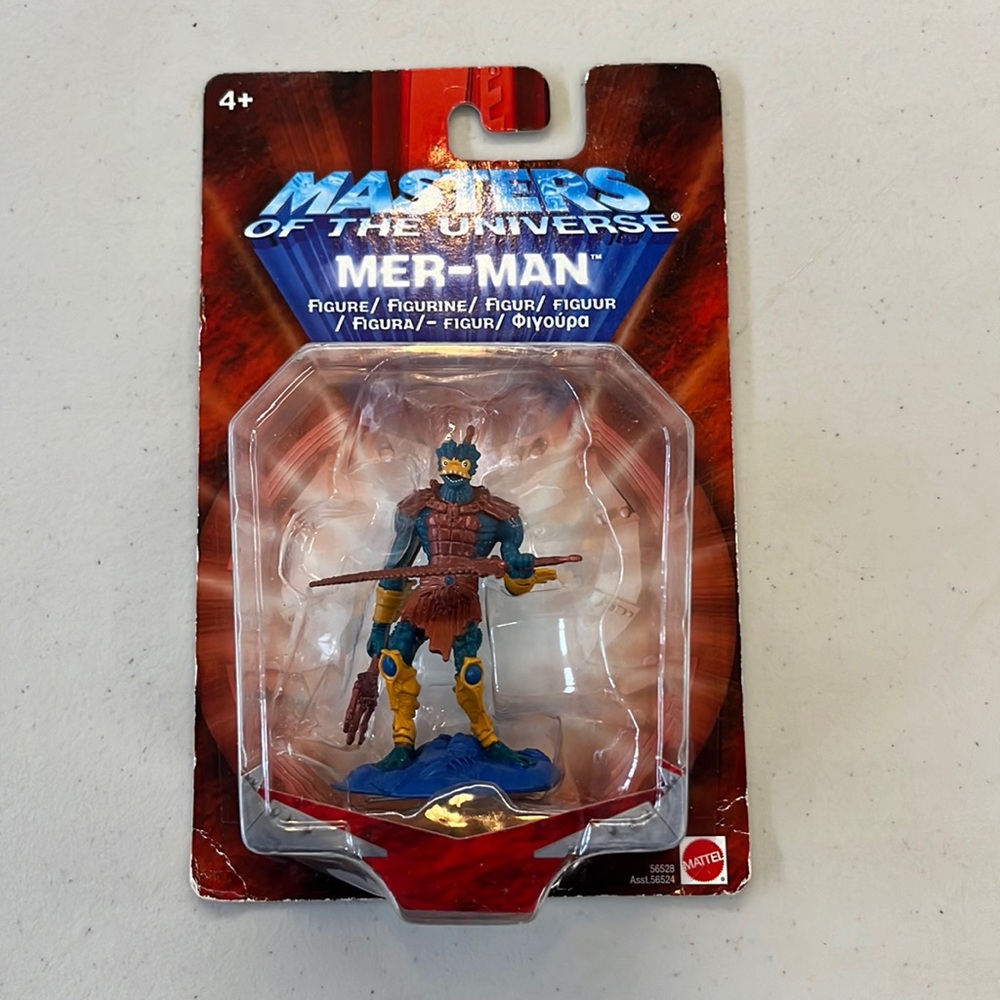 Mattel 2002 Masters of the Universe Mer-Man 2.75” figure
